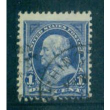 Used 264 1c Benjamin Franklin Average M02817