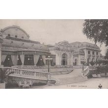 Vichy Le Casino France Antique French Postcard