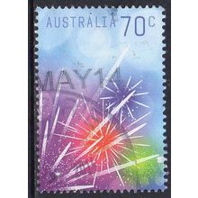 Australia 2014 Special Occasions - Fireworks 70c Sheet Used