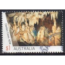Australia 2017 Australian Caves - Cliefden Caves, NSW $1 Sheet Used