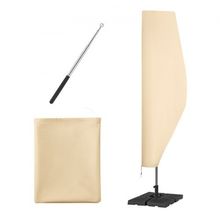 Patio Umbrella Cover for 7ft to 13ft Offset Umbrellas, Water Resistant PU 200...