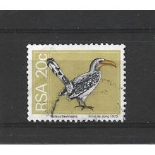 SouthAfrica.SG359 20c Yellow-billed Hornbill.Fine Used.Sep25n