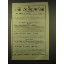 1902 The Macmillan Company Ad - Published Mar. 26. 20th Thousand ready March 29