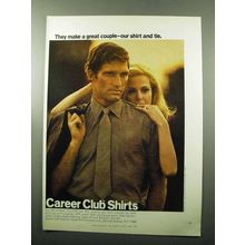 1969 Career Club Shirts Belgrave Square Ad