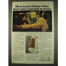 1976 Phillips 77 Oil Ad - Isn't a Second to Waste