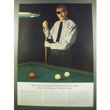 1955 Hathaway Shirts Ad - Why stores are opening special departments