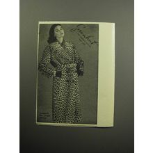 1957 Grenhut Fur Coat Advertisement - Leopard fur origin Africa