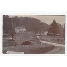 Winterburn Wood Postcard 1909 RP near Skipton Yorkshire