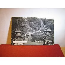 THE ITALIAN GARDENS, SCARBOROUGH, YORKSHIRE used vintage postcard RP 1962 pm =