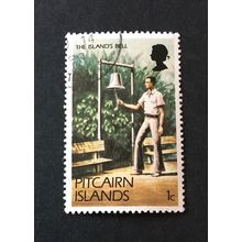 Pitcairn Islands 1977 1c ‘The Island’s Bell’ - Fine Used Stamp