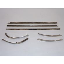 1941 Plymouth Special Deluxe Coupe Dash Trim OEM 898350 898352 898353 898359 +
