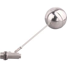 Stainless Steel Float Ball Valves - 1” NPT Male Thread Flow Control Float Sensor