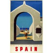Spain Vintage Travel 83 Poster Canvas Movie Film Print A0 A1 A2 A3 A4 A5 A6 Art