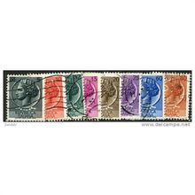 1955 Michel 932/939 - fine used (o) - watermark 4