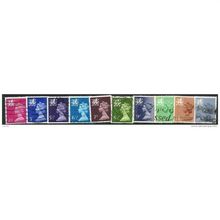 1971/1993 10 different values - #4 fine used (o)