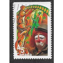 CAN 1998 45c 'CIRCUS - LION TAMER' (BOOKLET) FINE USED (EBID71-546)