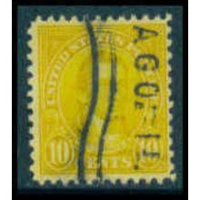 Used 642 10c James Monroe Barely Clears M10176