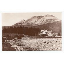Kinlochewe Hotel and Ben Eay Ross-shire Belmont Series RP Postcard