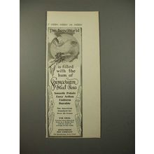 1913 Spencerian Steel Pen Ad - This Busy World