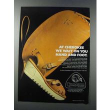 1981 Cherokee of California Shoes Ad - Hand and Foot
