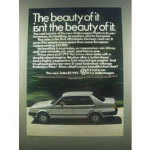 1985 Volkswagen Jetta Ad - The Beauty Of It