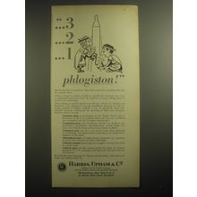 1959 Harris, Upham & Co. Advertisement - 3 2 1 Phlogiston