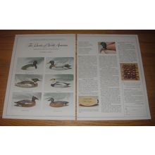 1982 The Franklin Gallery Ducks of North America Ad - In a Uniquely American