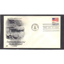 FDC Art Craft 1891 18c Flag (Cachet-U/A) CV00287