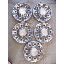 1968 PLYMOUTH CAR 14" HUBCAPS OEM (5) 1969 BARRACUDA