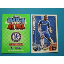 114. Jose Bosingwa - Chelsea - Match Attax 2010/11 Football Card EF1
