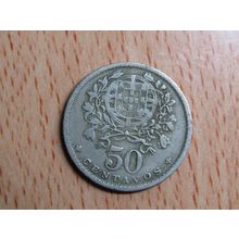 Portugal 1951 50 Centavos Coin