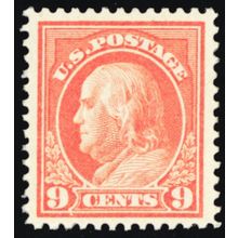 415, Mint VF/XF VLH 9¢ - Very Fresh Stamp! - Stuart Katz