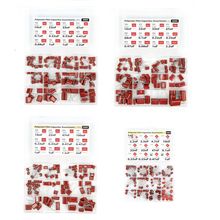 Metalized Film Capacitor Assortment 415 Pcs, 4 Kits 100V 250V 400V 630V, All Val