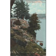 Shadow River, Rosseau, Muskoka Lakes, c.1905-10 - Micklethwaite Postcard