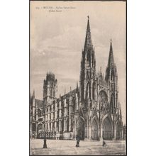 Côte Nord, Église Saint-Ouen, Rouen, c.1930s - La Cigogne CPSM