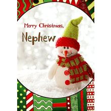 Merry Christmas, Nephew - CHRISTMAS GREETING CARD - 21991