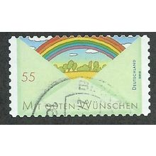 GER 2010 €0.55 (S/A) 'GREETINGS STAMPS (1ST ISSUE)' FINE USED (EBID47-656)