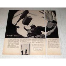 1964 Hughes 3-D Radar Ad - Instant Radar