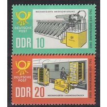 GERMANY DDR [1963] MiNr 0998-99 ( **/mnh ) Post