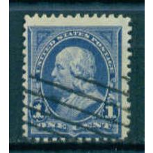 Used 264 1c Benjamin Franklin Average M02980