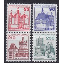 GERMANY BERLIN [1978] MiNr 0587-90 ( **/mnh ) Burgen Schlösser