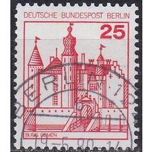 GERMANY BERLIN [1978] MiNr 0587 ( O/used ) Burgen Schlösser