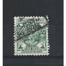 Burma.SG101 6p Dancer (Green).Fine Used.Jul25m