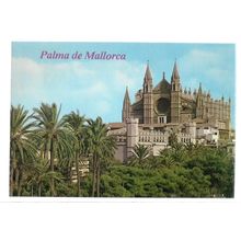 PALMA DE MALLORCA used postcard 1984 postmark =