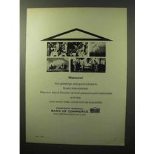 1964 Canadian Imperial Bank of Commerce Ad - Welcome!