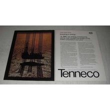 1980 Tenneco Oil Ad - Investing in Energy