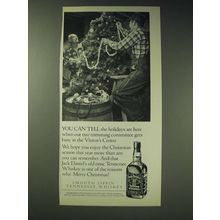 1989 Jack Daniel's Whiskey Ad - You can tell the holidays are here