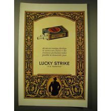 1924 Lucky Strike Cigarettes Ad - 45 minutes' toasting develops