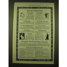 1924 Henry Holt & Company Ad - Books for Holiday Giving