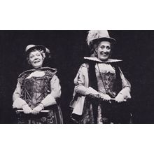 Brenda Bruce Merry Wives Of Windsor Rare Shakespeare Theatre Postcard